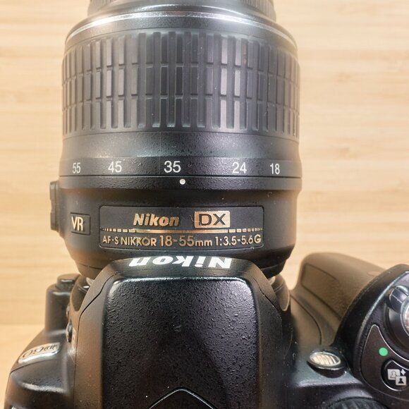 Nikon D60 10.2MP Digital SLR Camera w/ Nikkor 18-55mm f/3.5-5.6G AF-S Lens - Picture 6 of 10